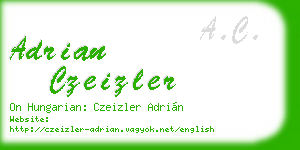 adrian czeizler business card